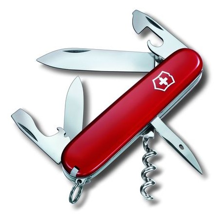 When you hear the words Swiss Army Knife, chances are you think of the legendary Officer's knife. And that legend continues with the Spartan pocket knife. This is the pocket knife that started it all. The one that helped people all around the world to get the job done. And wherever your everyday adventures take you, the Spartan is ready.