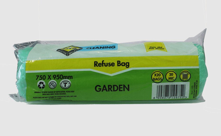 Refuse Bag Gardengreen 950X750 20xpk