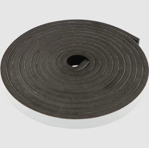 A 5-meter roll of self-adhesive foam sealing strip (10x2mm) for effective gap-filling and noise reduction.
