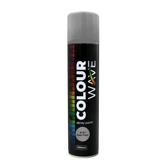 Get ready to transform your plastic surfaces with colourwave Plastic Primer Spray Paint (300ml). This primer is specially formulated to provide durable adhesion on most plastic materials, helping you achieve a professional, long-lasting finish every time. Its convenient 300ml size makes it ideal for a variety of plastic-based DIY and repair projects.