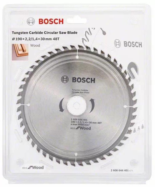 The Circular Saw Blade GT WO H 190×30-24T features a 190 mm blade diameter with 24 tungsten carbide tipped (TCT) teeth, making it ideal for cutting wood. Designed with a 30/24 mm arbor hole, it ensures compatibility with a range of circular saws. Its high-quality construction provides durability and long-lasting performance, while the optimized tooth geometry delivers clean, precise cuts. Engineered for efficient cutting with minimal vibration, this blade offers smooth operation and reliable results for woodworking applications.