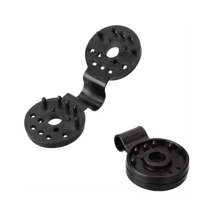 Shadecloth Clips 3.5cmx9.5cm Black P/20