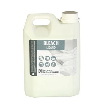 The Bleach Liquid 25?L Silver Signature is a powerful cleaning and disinfecting solution designed for heavy-duty use. It effectively removes stains, whitens surfaces, and eliminates bacteria and germs, making it ideal for maintaining hygiene in kitchens.