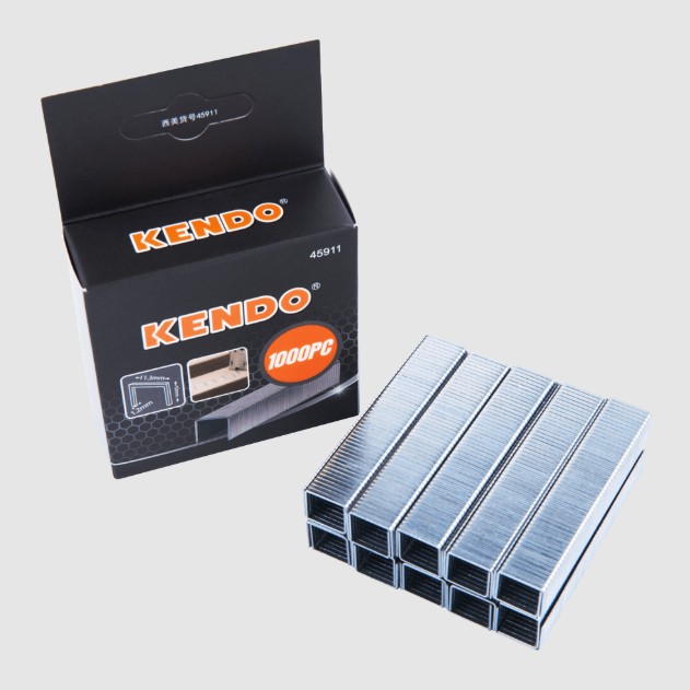 This pack contains 1,000 nails in sizes 1.2 mm × 8 mm, 1.2 mm × 10 mm, and 1.2 mm × 12 mm, compatible with models 45901 and 45902.