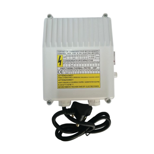 The standard controller adopts a proven control strategy for basic pump operation and protection. With built-in overload, undervoltage, and overvoltage protections, it effectively reduces electrical risks, enhances operational safety, and extends the service life of both the pump and motor.
