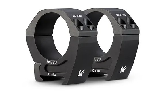 The finishing touch for your rifle and optic combination, Pro Riflescope Rings combine rock-solid reliability and strength with high quality machining to ensure accuracy and consistency. Streamlined, lightweight, and durable, these rings use four T-25 Torx®-style socket cap screws for secure mounting.