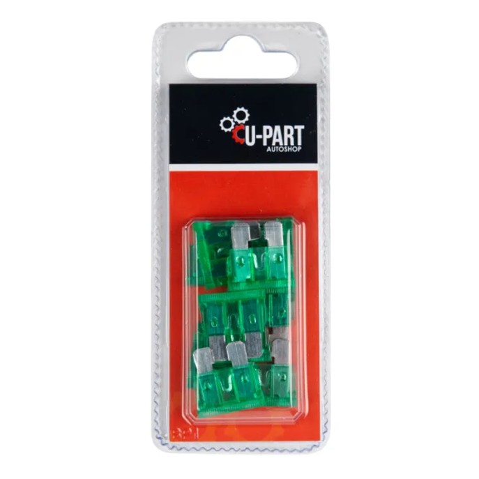 The U Part Japanese Type Fuse 30A Is A Hight Quality Fuse Designed To Provide Reliable Electrical Protection For Your Devices And Circuits. With A 30-Amp Rating; This Japanese Type Fuse Is Suitable For Various Applications; Including Automotive; Electronic