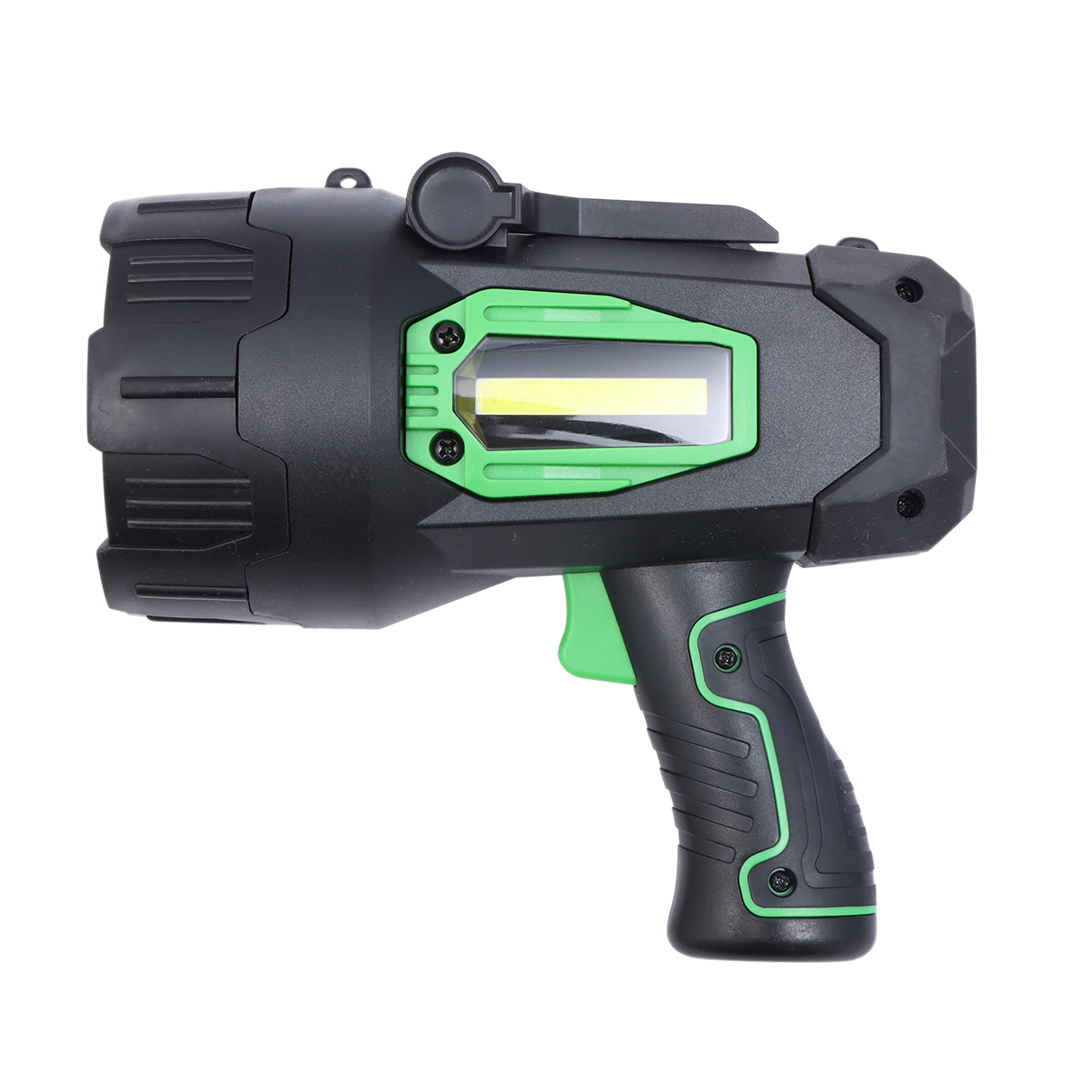The Kaufmann LED Spotlight is the ultimate portable lighting tool designed to enhance your indoor and outdoor activities. Whether youre camping, boating, working, or hunting, this spotlight ensures reliable and powerful illumination wherever you need it.
