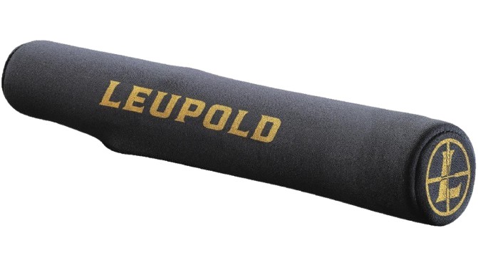 Keep your Leupold® scope looking like new with our water-resistant, nylon-laminated neoprene scope cover. Protect its finish from dirt and damage. Available in many sizes to fit most Leupold riflescopes.