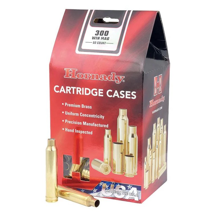 At Hornady®, brass is treated as the foundation for what may be the most important shot of a shooters life. Extra time and attention are invested in producing smaller batches of cases that meet strict quality standards. These cases provide reloaders with excellent consistency in wall thickness, weight, and internal capacity, while also maintaining tight wall concentricity. Each case is subjected to pressure calibration testing to ensure uniform expansion during firing. This careful manufacturing process allows for proper bullet seating in both the case and the chamber, while also supporting consistent powder charges, pressures, and overall performance.