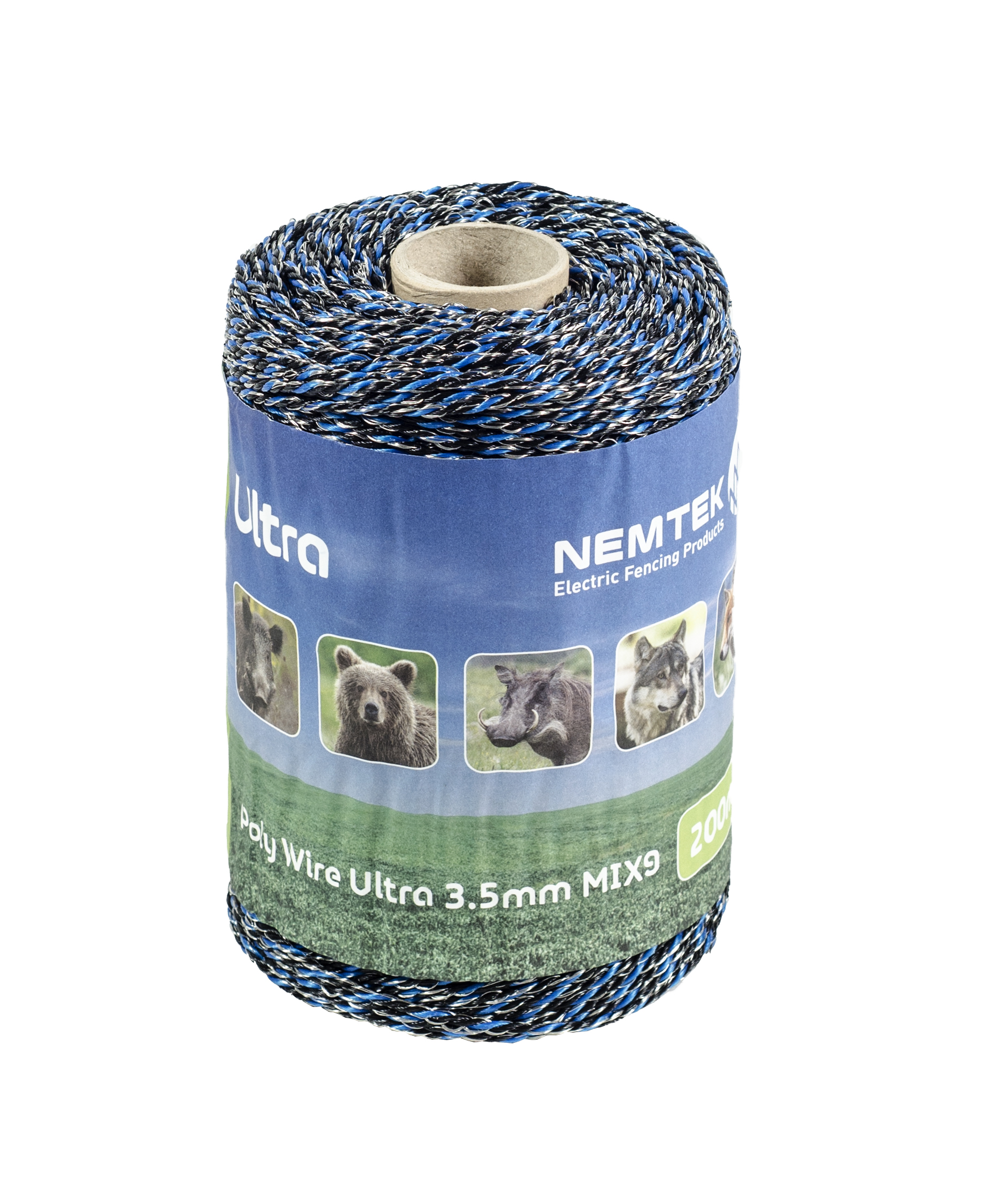 Poly Wire Ultra 3.5mm Mix9X200m Nemtek