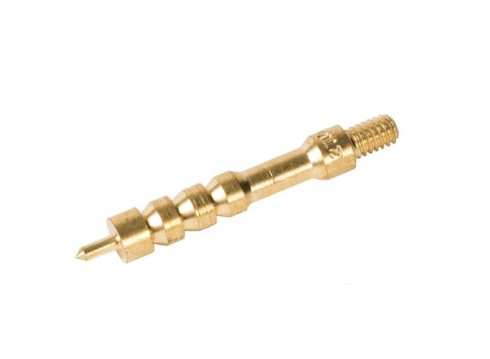The Breakthrough Clean Technologies® Brass Jags are precision-machined to specific calibers to ensure an accurate and secure fit. Each .270 / .284 caliber / 7mm brass jag is clearly stamped and features a #8-32 thread, allowing easy attachment to Breakthrough Clean Technologies® stainless steel cleaning rods. They are designed with a standard #8-32 thread, while 12-gauge shotgun versions use a #5/16-27 thread for compatibility.