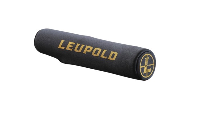 Keep your Leupold® scope looking like new with our water-resistant, nylon-laminated neoprene scope cover. Protect its finish from dirt and damage. Available in many sizes to fit most Leupold riflescopes.