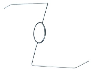 Freestanding Inline Loop Stainless Steel Nemtek