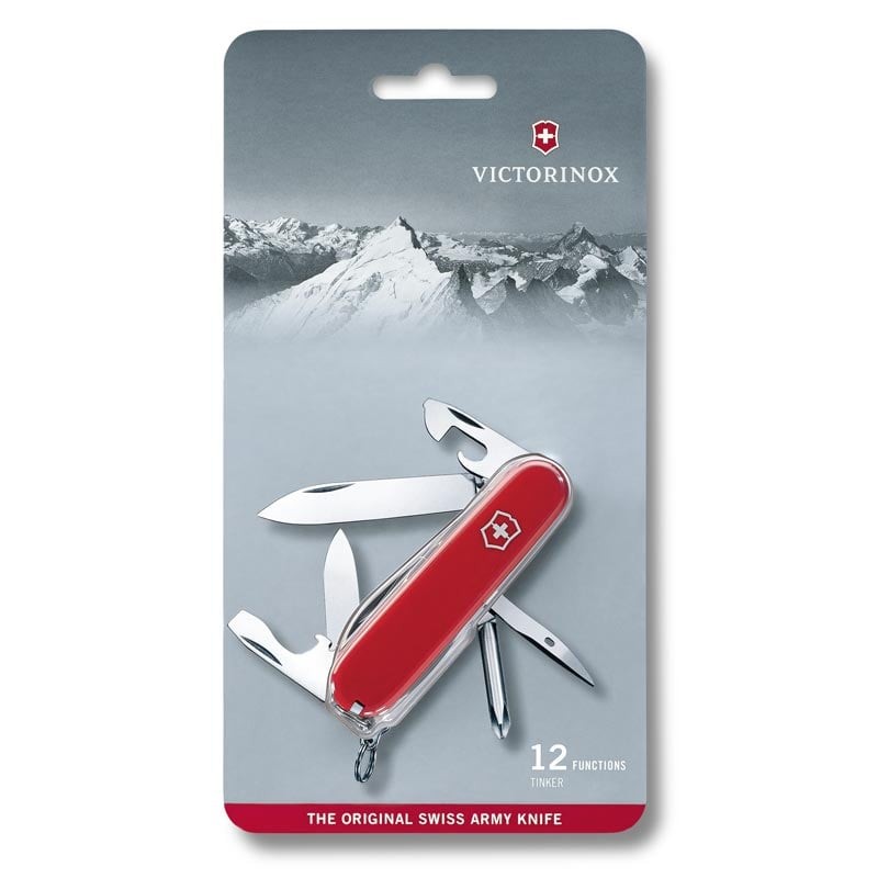 Imagine having a complete toolbox in the palm of your handsleek, red, and ready for anything. The Victorinox Tinker Red Blast elevates the classic Swiss Army Knife experience with a bold twist: it swaps out the traditional corkscrew for a precision Phil