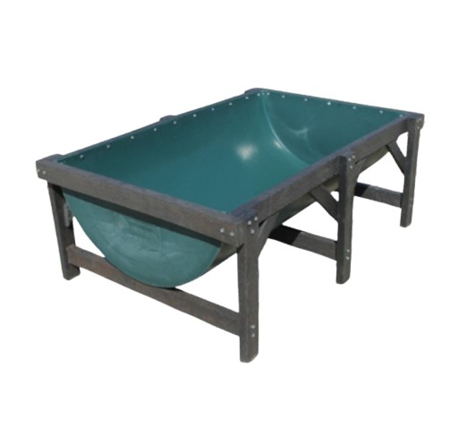 Capacity 350kg. Height 600mm. Feeding space 3000mm The Cattle Feeding Trough 1.5m is a durable and practical feeding solution designed for cattle and other livestock. Measuring 1.5 metres in length, it provides ample feeding space while helping to reduce feed wastage and improve feeding efficiency on farm