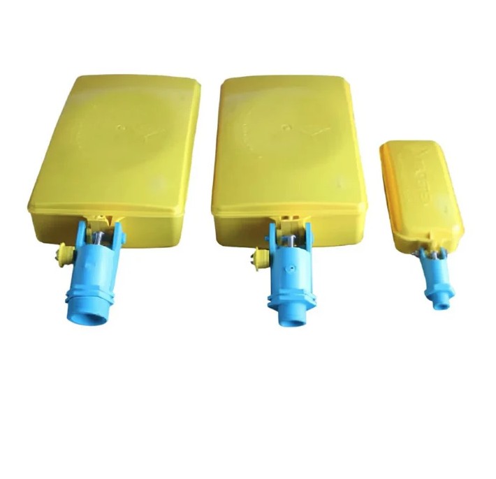 Plastic is used to automatically control the water levels in tanks and reservoirs. Sizes available from 150mm-250mm with screwed male connections. And is easy to install. 