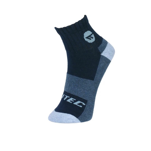 Designed for all adventures for the regular weekend warrior or technical outdoor enthusiast. The HI-TEC Exploration Long Sock keeps your feet fresh with the help of BIOMIX and the flexible elstane ensures comfortable traverse.