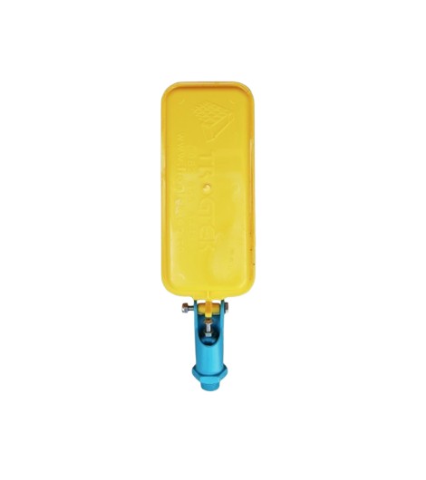 This standard valve is rated for a working pressure of 3.5 bar and includes a reducing bush that allows it to accommodate applications with pressures of up to 7.5 bar.