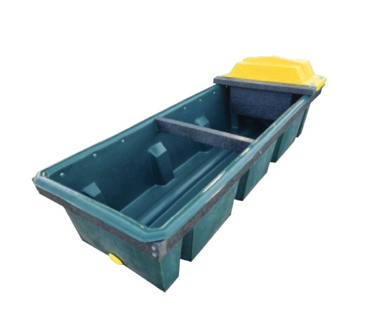 40mm inlet. Capacity 350lt. 40mm Float valve included. When it comes to providing a reliable and efficient water source for your cattle, our Cattle Water Trough 1.8m is the perfect choice. Precision-designed and crafted from high-quality materials, this trough offers a controlled and accessible watering solut