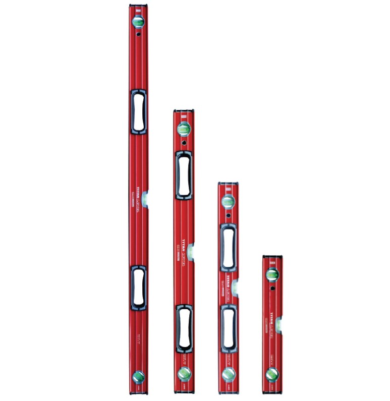 Our high-quality wide body aluminium levels are designed for accuracy and durability, offering precision measurements accurate to 1mm/m. Built with shock-proof construction for long-lasting performance, they feature milled top and bottom surfaces with a V-groove base, making them ideal for use on round surfaces such as pipes. Equipped with three easy-to-read vials, the level allows for horizontal, vertical, and 45º angle measurements, making it suitable for professional and general construction applications.