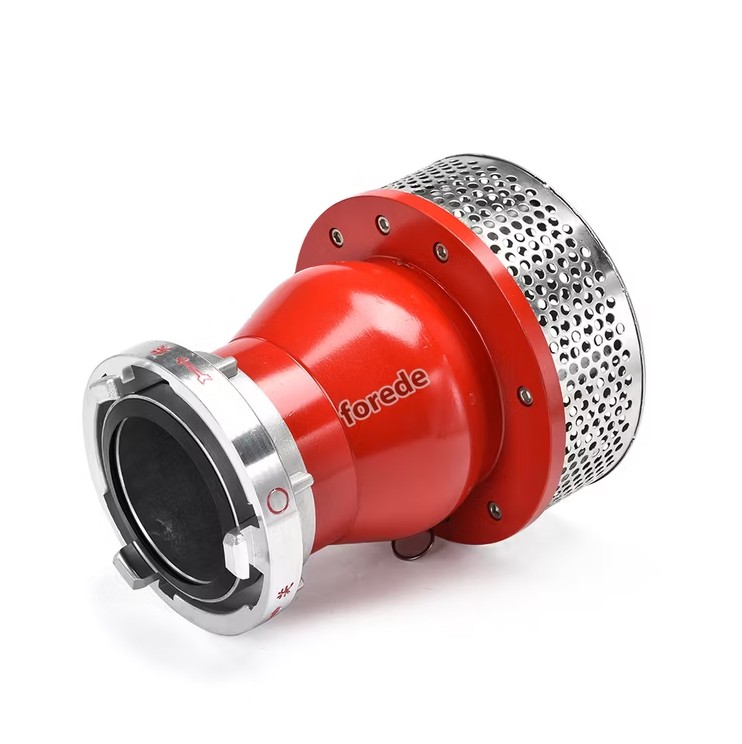 The Turner Morris Fire Fighter Suction Hose with Fittings and Strainer is a durable reinforced hose designed for use with firefighting and water transfer pumps. It is used to draw water from sources such as dams, tanks, or rivers into a pump system. The hose is supplied with sturdy fittings for secure connection to the pump, as well as a suction strainer attached to the intake end to filter out debris, sand, and other particles that could damage the pump. Its reinforced construction prevents the hose from collapsing under suction pressure, ensuring reliable water flow during firefighting or emergency water supply operations.