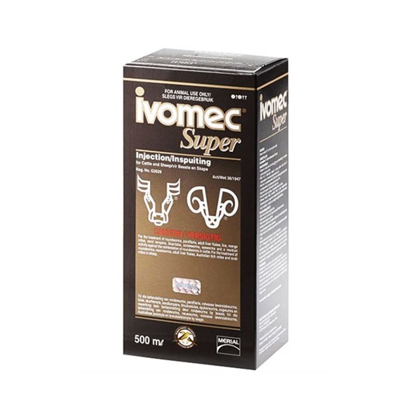 Ivomec 1% Injectable contains ivermectin as its active ingredient, providing broad-spectrum efficacy against various parasites that can affect the health and productivity of livestock. It is crucial to administer the correct dosage based on the animal�s body weight to ensure effective treatment. This product is specifically formulated for subcutaneous injection only and should not be administered intramuscularly or intravenously.