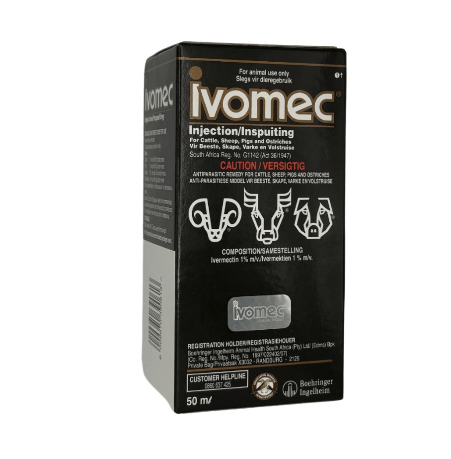 Ivomec 1% Injectable contains ivermectin as its active ingredient, providing broad-spectrum efficacy against various parasites that can affect the health and productivity of livestock. It is crucial to administer the correct dosage based on the animal�s body weight to ensure effective treatment. This product is specifically formulated for subcutaneous injection only and should not be administered intramuscularly or intravenously.