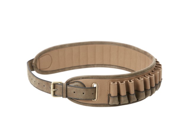 The Browning Grouse Shotgun Ammo Belt is a practical and convenient accessory for shotgun enthusiasts and hunters. This belt is designed to securely hold and carry 25 cartridges of 12-gauge ammunition. It features a durable construction with adjustable straps to ensure a comfortable and customized fit. The Browning Grouse Ammo Belt allows for quick and easy access to your shotgun shells, eliminating the need to fumble through pockets or bags. Whether you're out in the field hunting grouse or participating in shotgun sports, this ammo belt provides a convenient and efficient way to keep your ammunition within reach. Its sturdy design ensures that your cartridges are held securely in place, allowing for swift reloading and uninterrupted shooting. The Browning Grouse Shotgun Ammo Belt is a reliable and practical accessory for shotgun shooters who value convenience and efficiency in their shooting activities.