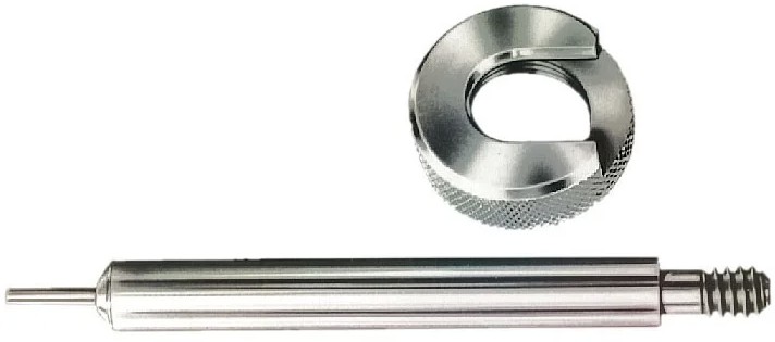 Lee 375 H&H Case Length Gauge is a precise. easy way to trim to length and square the case mouth. Used with the Cutter and Lock Stud or Zip Trim