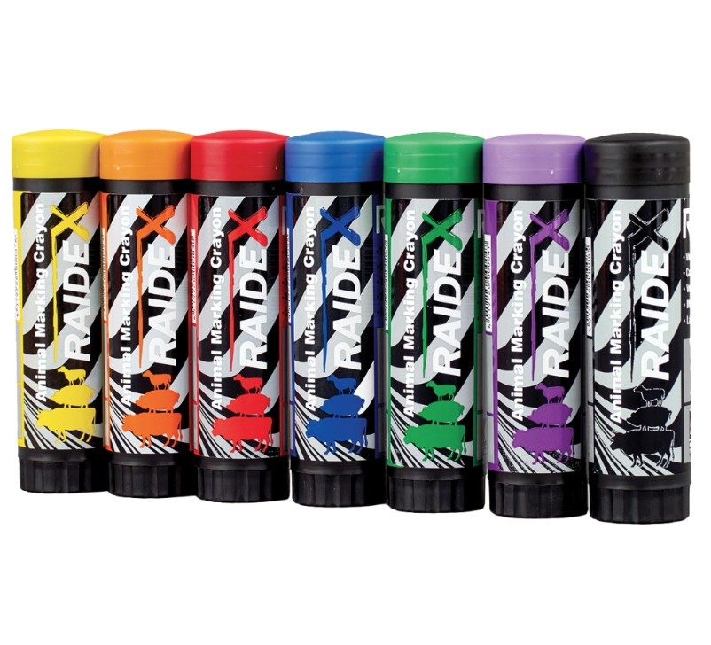 Designed for the quick marking of cattle, sheep, and pigs, this product has been well tried and trusted for decades. It comes in a practical plastic twist-up holder and contains high-quality wax crayons. It is suitable for use in both summer and winter conditions.