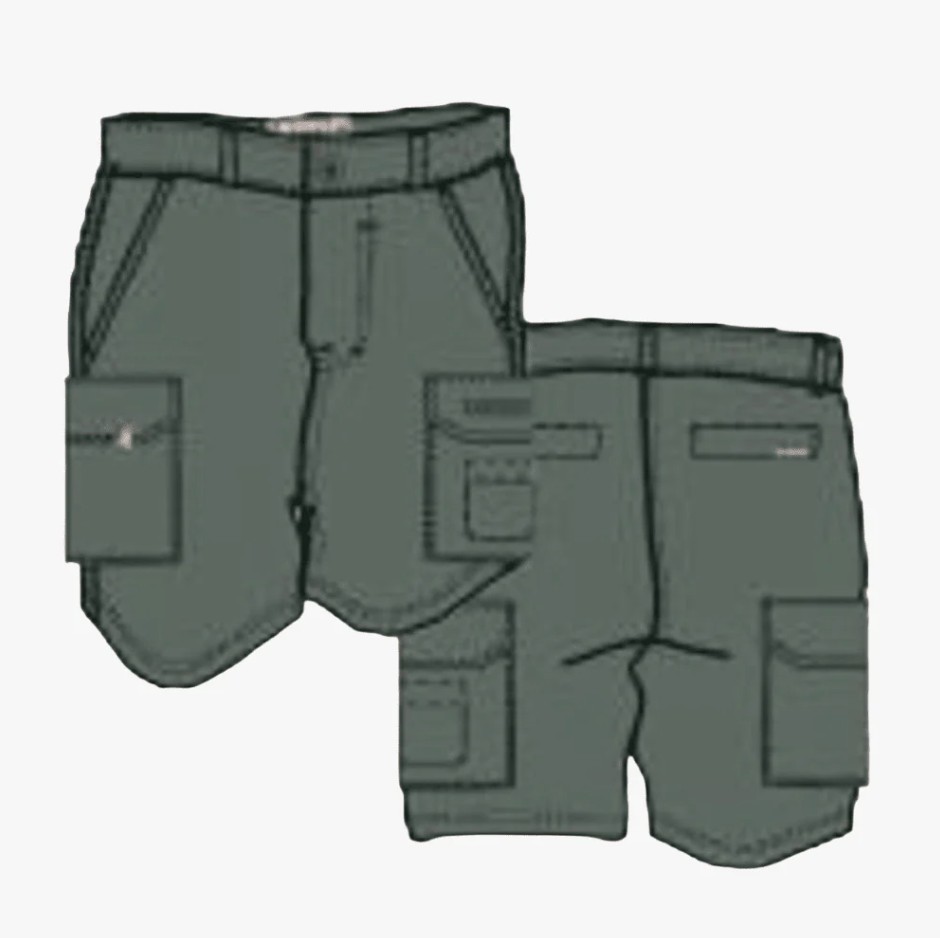 Escape into the great outdoors with the Kakiebos Men's 14cm Elasticated Shorts in a robust Olive hue. These impeccably tailored, adventure-ready shorts offer the perfect blend of comfort and functionality for the modern explorer. Crafted from durable material, these shorts are designed to withstand the rigours of nature without sacrificing style. The elasticated waistband ensures a secure and snug fit, while the generous 14cm inseam provides ample coverage and ease of movement. Featuring a multitude of pockets, the shorts are a practical solution for carrying your essentials.
