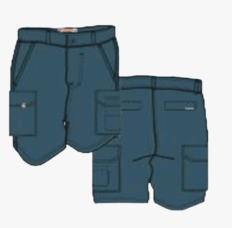 Upgrade your summer wardrobe with the versatile and stylish Kakiebos Mens 14cm Fixed Waist Cargo Shorts in a timeless navy hue. These shorts are a perfect blend of comfort, utility, and style, designed to keep you looking sharp and feeling at ease throughout all your adventures.
