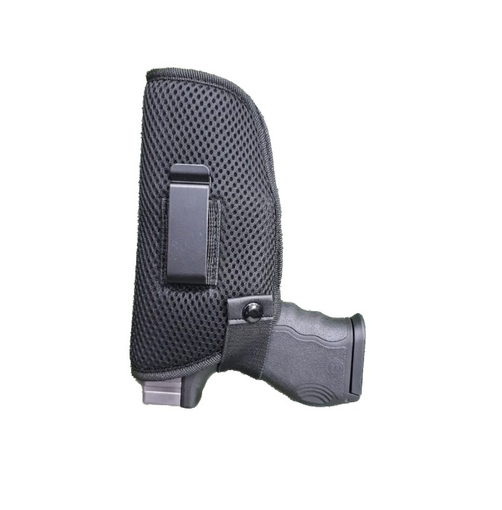 The Breathable Inside large Holster is designed to provide a comfortable and discreet concealed carry option for everyday use. Made from lightweight, breathable materials, it helps reduce heat and moisture buildup while ensuring all-day comfort when worn inside the waistband. Its flexible construction allows it to conform to the body for a secure and stable fit, while still maintaining easy accessibility to the firearm when needed. The holster is designed to keep the pistol safely positioned and supported, offering reliable retention without sacrificing comfort or concealment. Its low-profile design makes it suitable for wear under a variety of clothing, making it a practical choice for extended concealed carry.