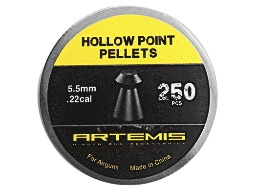 Artemis Hollow Point Pellets 5.5mm(250)