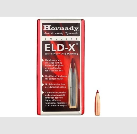 BULLETS 6.5MM 143GR HORNADY ELD -X
