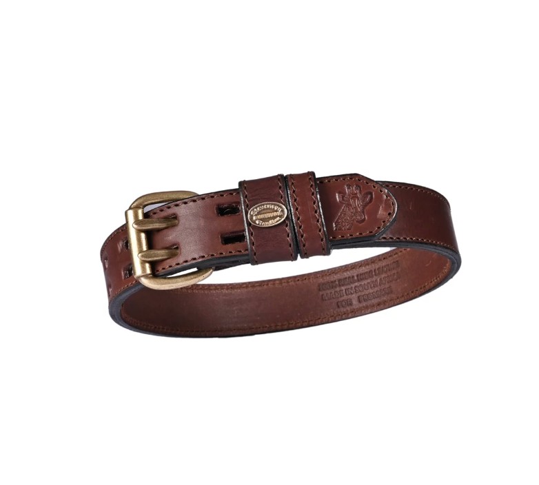 �Double Prong Leather Brown