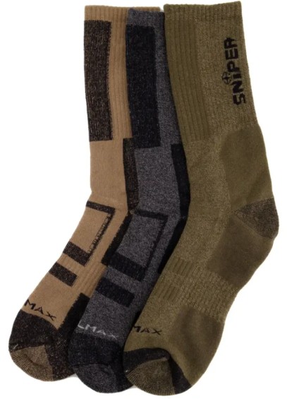 Socks CoolMax Size 9 to 12 Sniper