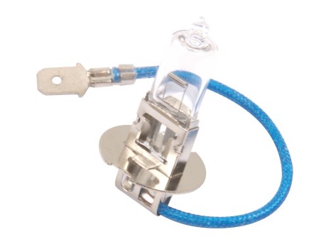 This reliable 55-watt H3 Halogen Headlight globe is engineered for long life and consistent performance on the road.