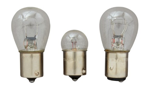 A convenient emergency kit containing three essential replacement globes to quickly handle unexpected light failures.