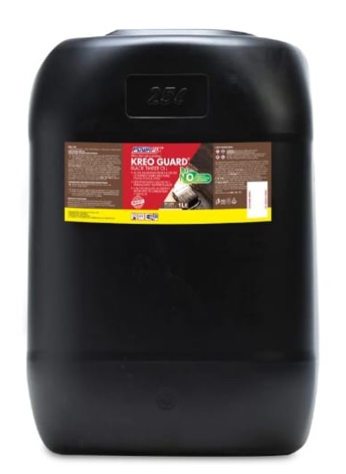 Powafix Kreo Guard is a high-performance timber oil made from recycled natural oils, designed to protect and extend the life of exterior timber. Its deep-penetrating formulation provides long-lasting protection against weathering while offering a lower-odour, less hazardous alternative to traditional creosote-based products.