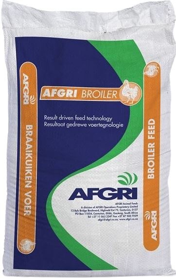 Single-phase feeding ration for broilers from one-day old until slaughter.