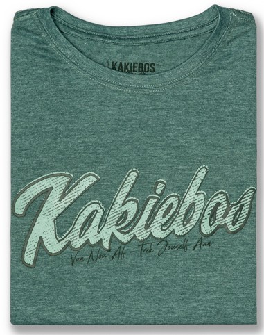 I found the�Kakiebos Men�s Classic Tee in Green Melange (KBMT016)! This tee features a classic fit with a front logo design, making it both stylish and comfortable.