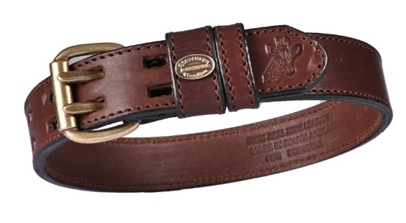 �Double Prong Leather Brown