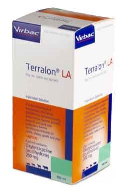 For the treatment of heartwater, tickborne gall sickness (anaplasmosis), pneumonia, foot rot, joint-ill, navel-ill and pink eye (infectious bovine keratoconjunctivitis- tis) in cattle, sheep, goats and pigs. Contains 200mg/ml Oxytetracycline for the treatment of heartwater, tickborne gall sickness (anaplasmosis), pneumonia, foot rot, joint ill, navel ill and pink eye (infectious bovine keratoconjunctivitis) in cattle, sheep, goats and pigs. Contains 200mg/ml Oxytetracycline for the treatment of heartwater, tickborne gall sickness (anaplasmosis), pneumonia, foot rot, joint ill, navel ill and pink eye (infectious bovine keratoconjunctivitis) in cattle, sheep, goats and pigs. Treatment can be repeated after 72 hours if necessary.