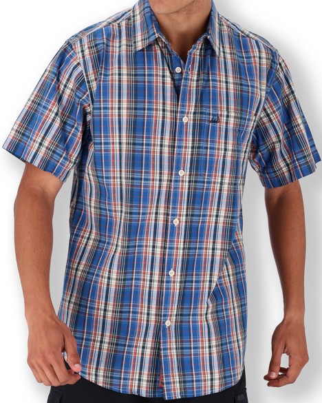 This garment is crafted from 100% cotton for comfort and breathability. It features two chest pockets, one on each side, secured with Velcro flap closures for added convenience and functionality. The curved bottom hem provides a stylish finish and enhances the overall fit.