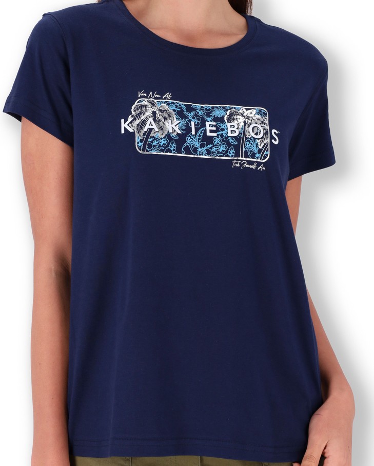 Elevate your everyday style with the Kakiebos Ladies Classic Tee, where playful designs meet timeless comfort. This tee is perfect for those who want to showcase their unique personality while enjoying the relaxed fit of a classic tee.