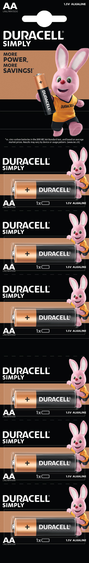 Duracell Battery AA Each Matus