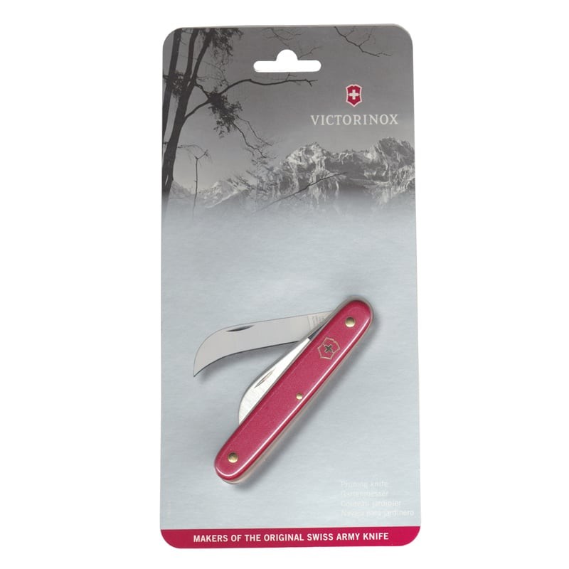 Victorinox Pruning Knf Red Curved Blist
