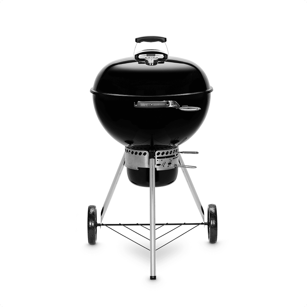 Explore the versatility of charcoal barbecuing with the Master-Touch charcoal grill, designed to bring everyday creativity and control to your outdoor cooking. The Gourmet BBQ System cooking grate opens up endless menu possibilities, allowing you to use a range of accessories to cook breakfast, simmer chilli or soups, or prepare a perfectly crispy pizza right in your barbecue. Enhanced temperature control comes from the new smoke setting on the bowl vents, making it easier to achieve ideal heat levels for smoking and roasting. Combined with practical features such as the Tuck-Away lid holder and the One-Touch cleaning system, the Master-Touch charcoal barbecue makes charcoal grilling more convenient and versatile than ever.